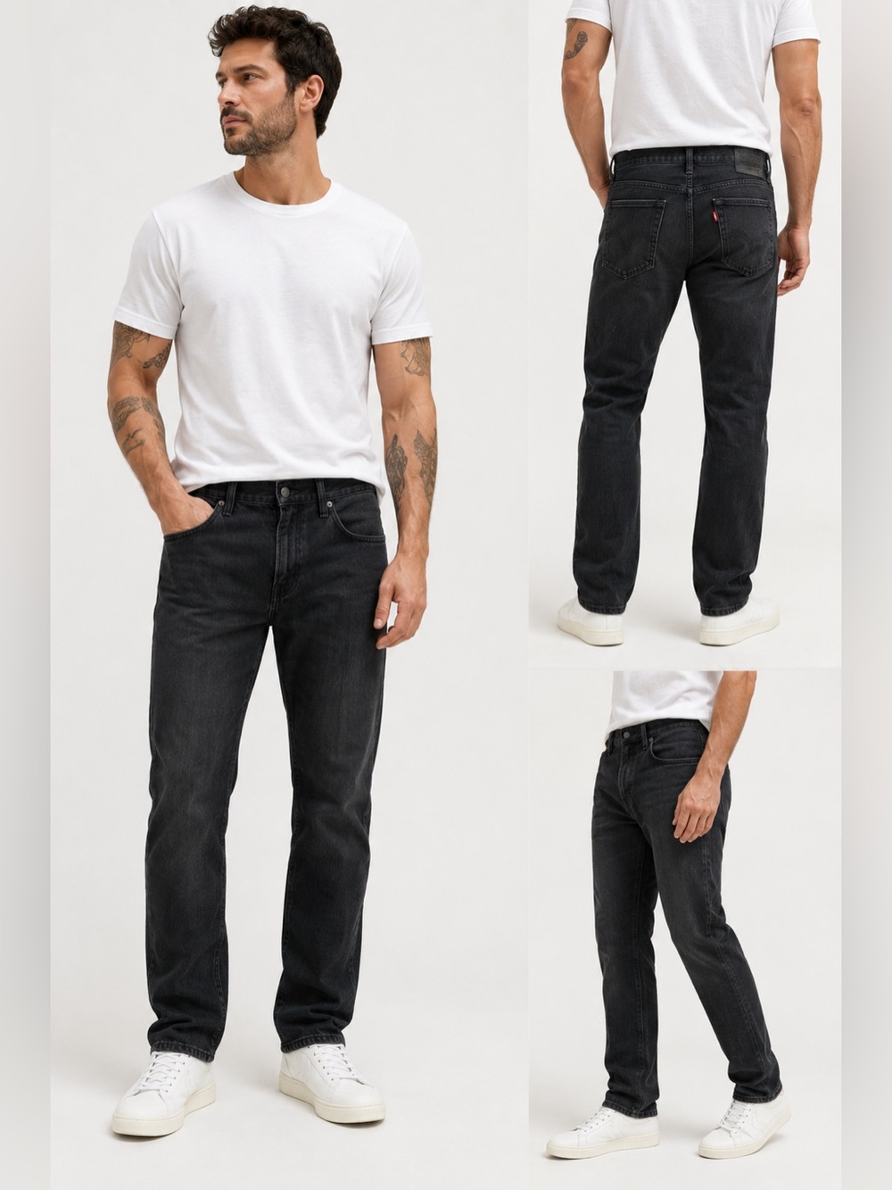 Levi’s Black Men’s Jeans 35x28 Mid Rise Straight Leg